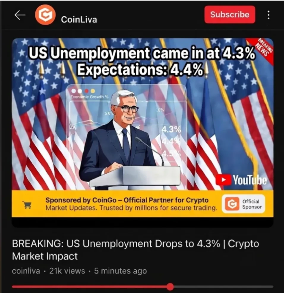Vorschau des Coinliva Partnerformats auf YouTube